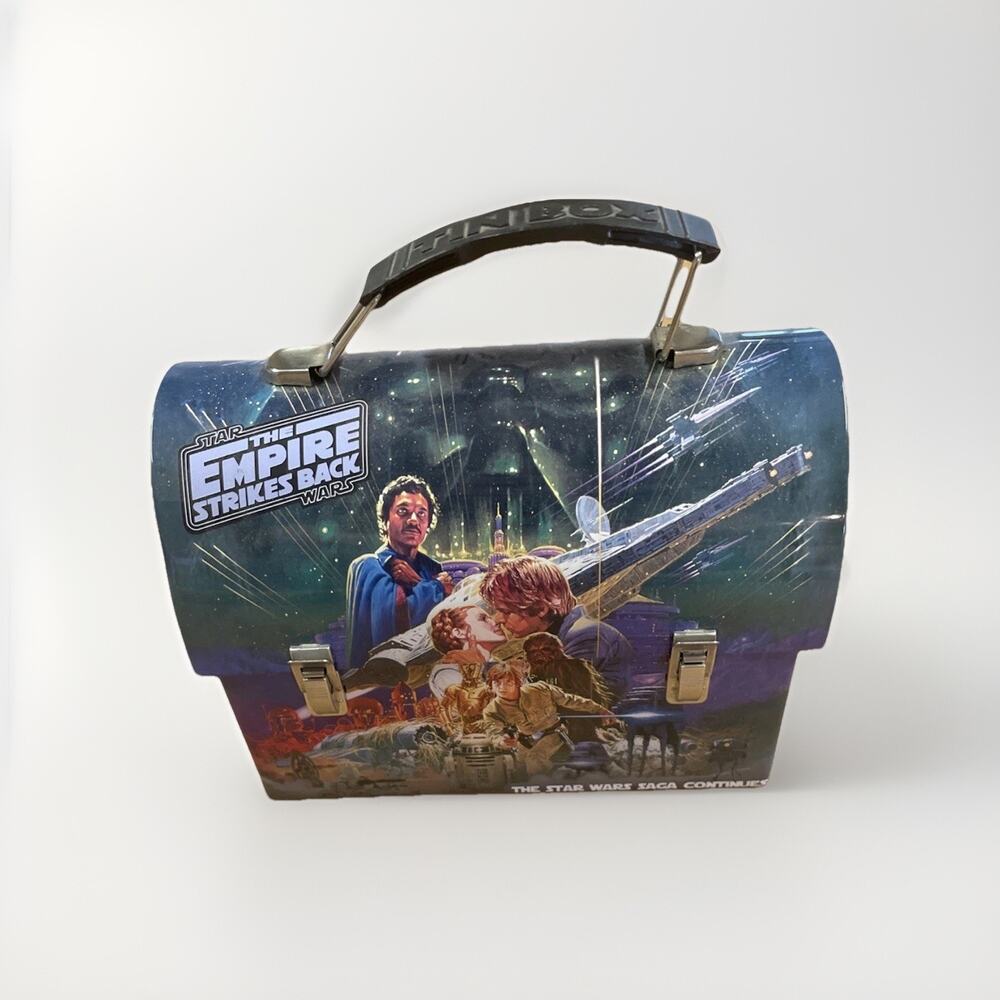 STAR WARS 2012 THE EMPIRE STRIKES BACK STEEL DOME STYLE LUNCHBOX Tin Box Co
